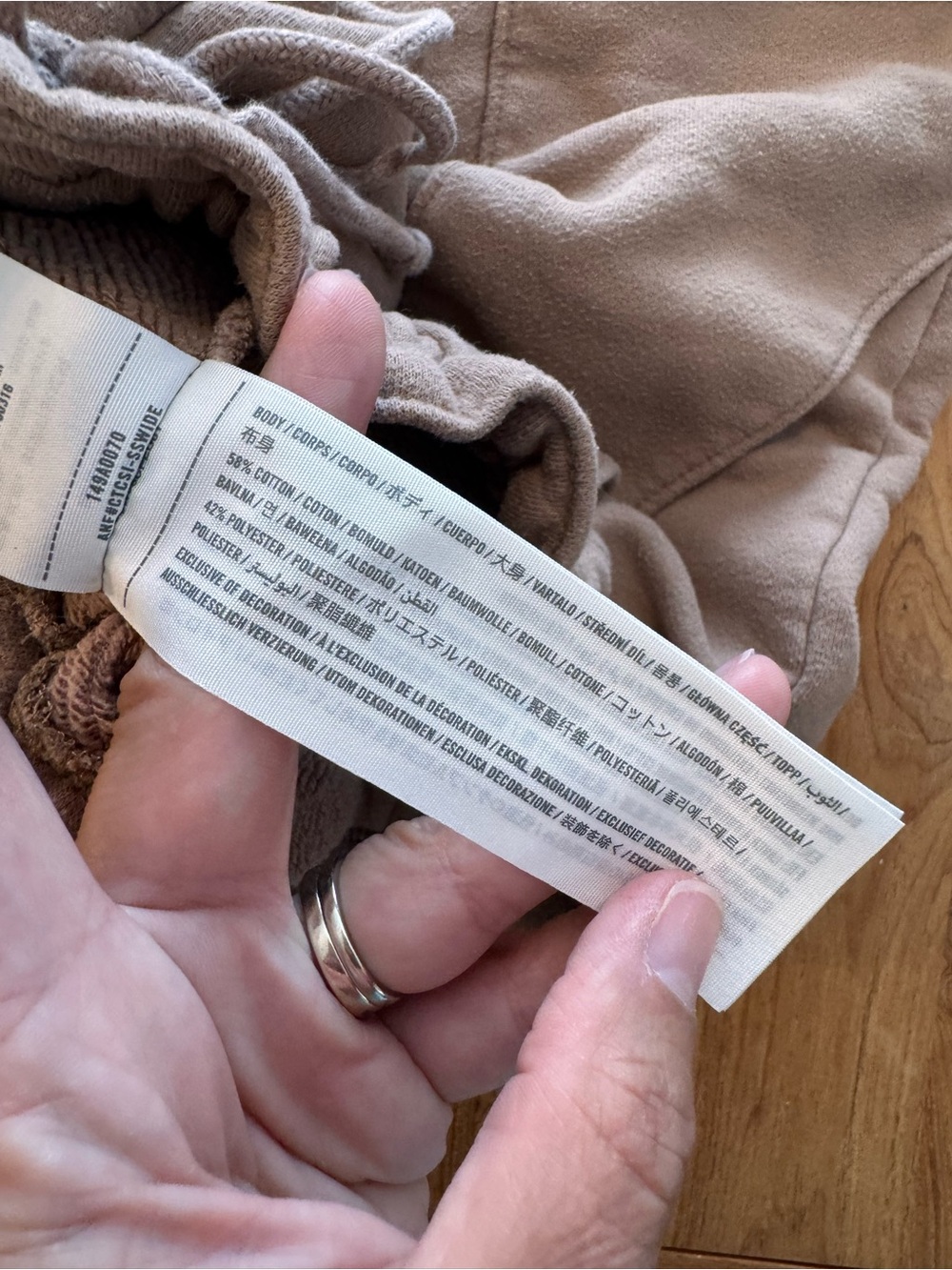 Abercrombie & Fitch Lounge Shorts Women’s Medium Light Brown - Picture 4 of 7